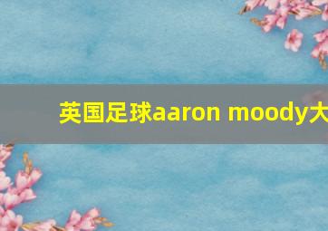 英国足球aaron moody大